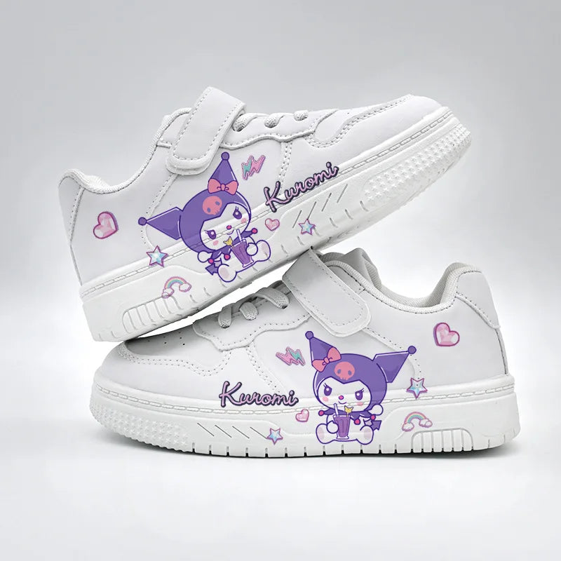Disney kids Kuromi princess cute Casual shoes non-slip soft bottom sports shoes for girl gift