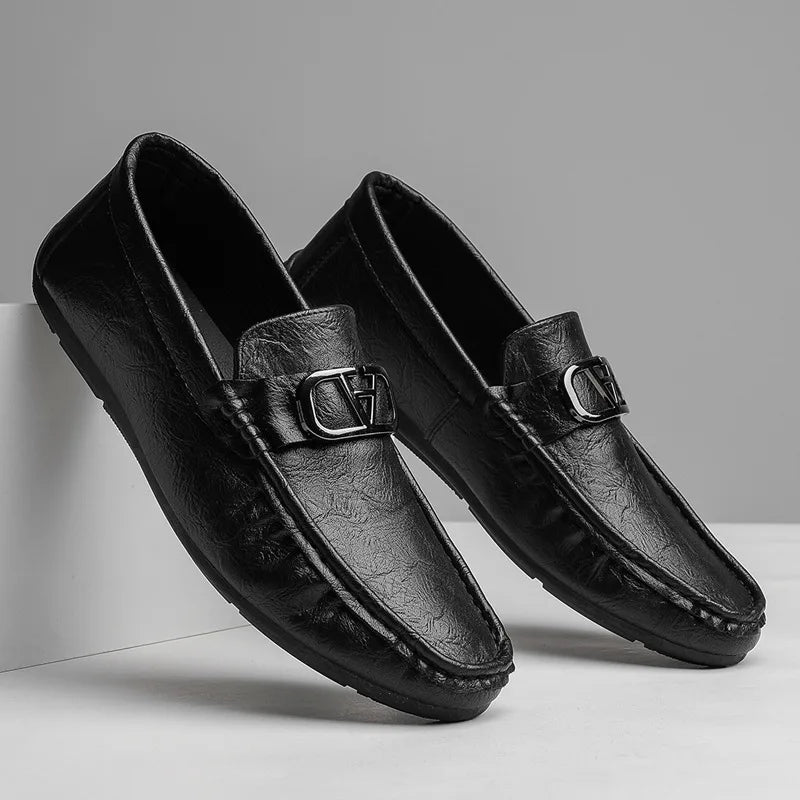 Brand Men's Shoe 2024 Autumn New Men Casual Shoe Allmatch Loafer Shoe Men's Fashion Business Shoes Soft Sole Social Shoe Tênis