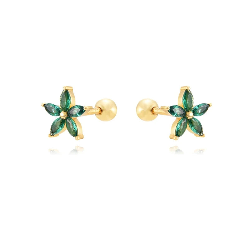 Gold Color Long Chain Dangle Earrings For Women
