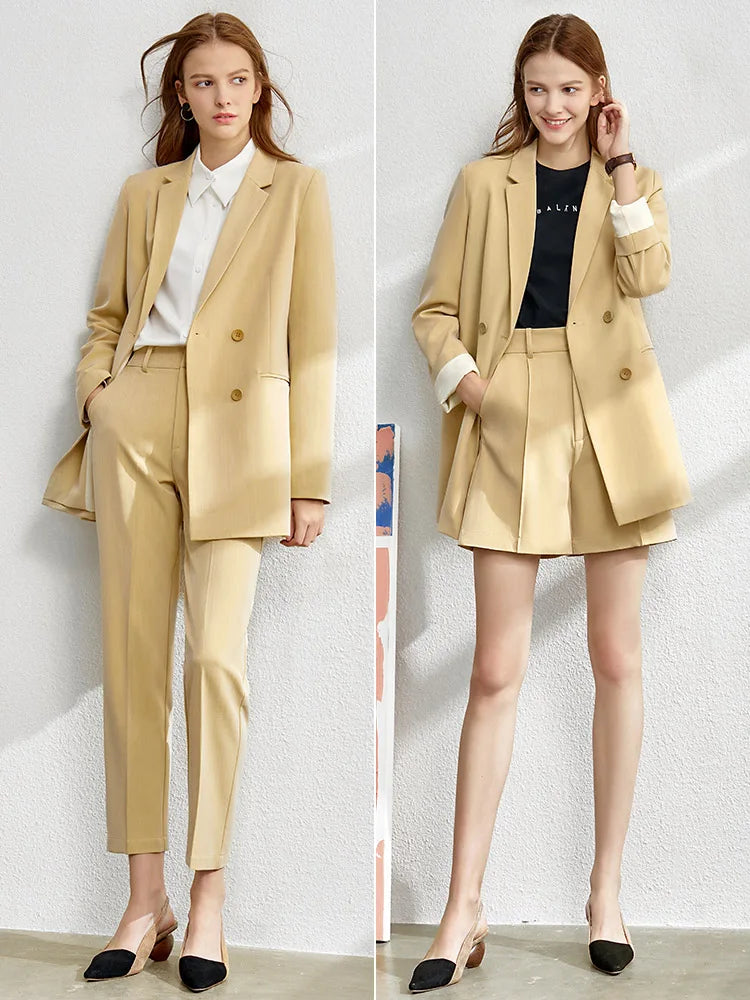 Office Lady Blazer Women Vneck Tanks