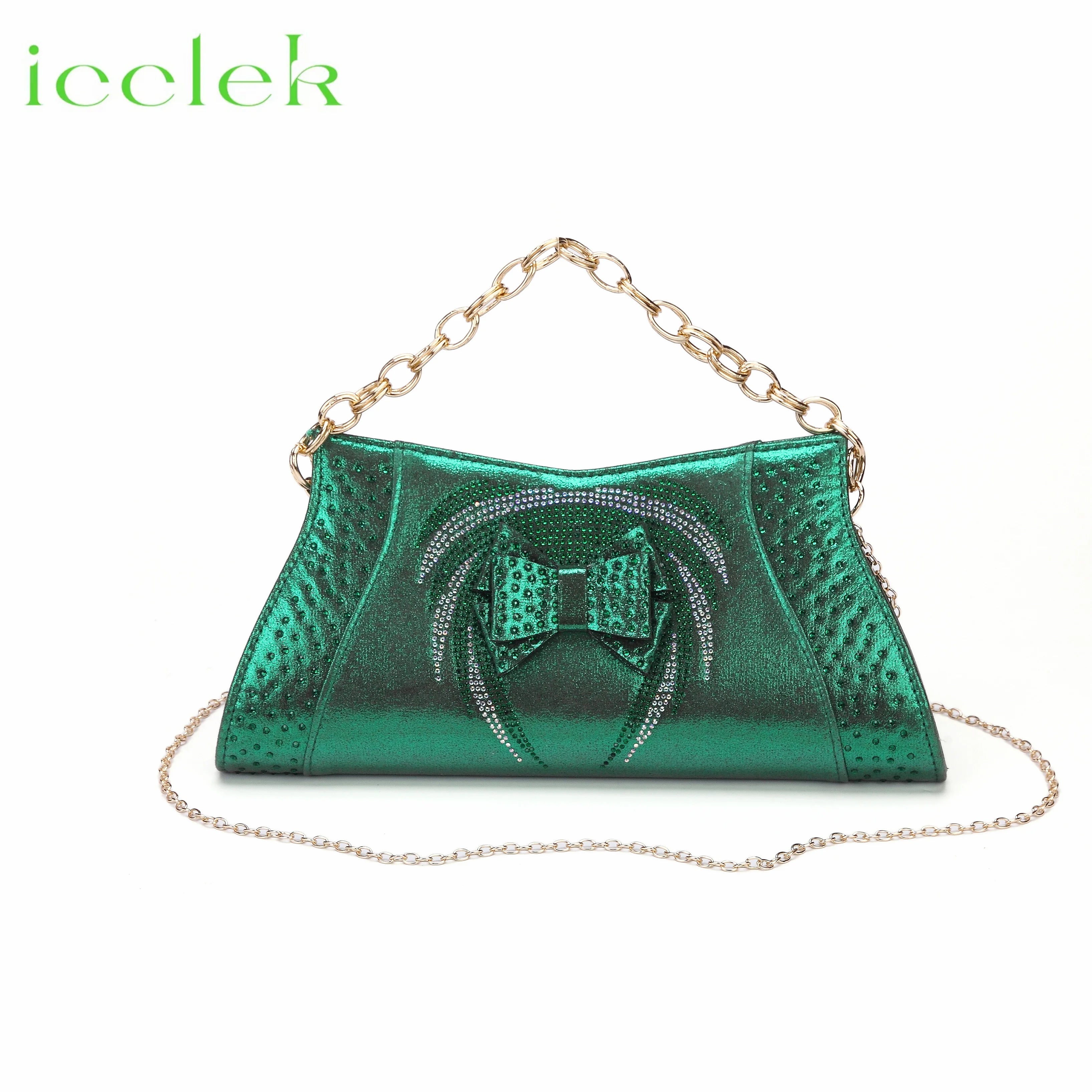 Peep Toe Ladies Sandals with Bag Set For Women Wedding Party Pump