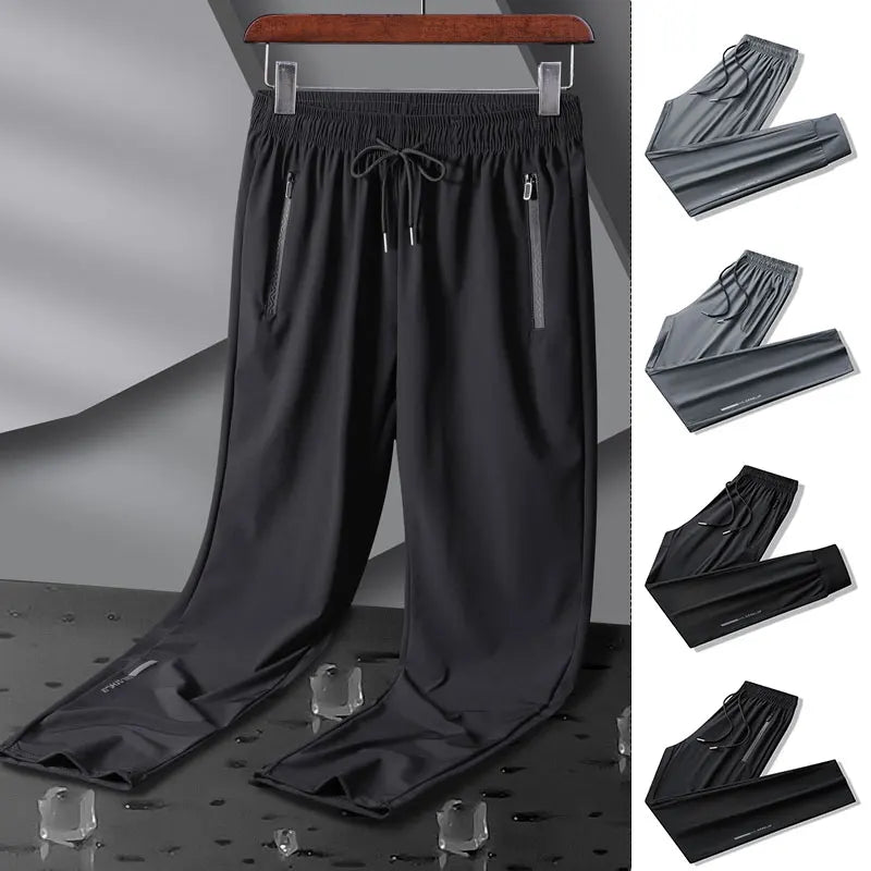 Running Pants Reflective Quick Dry Summer Jogging Trousers