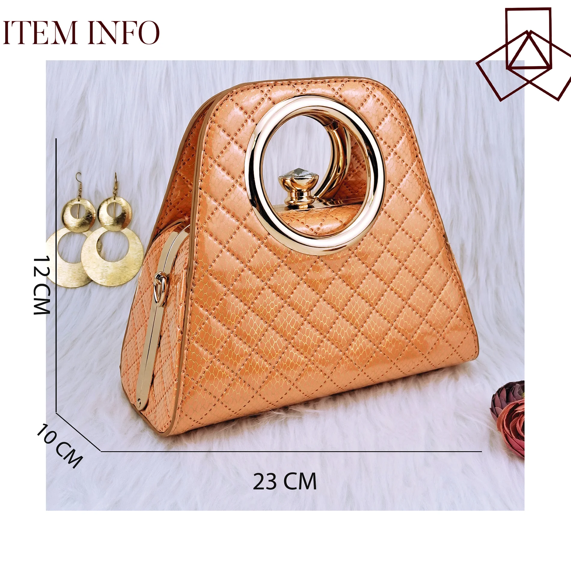 Comfortable Insole Versatile Round Metal Decoration Ladies Sandals