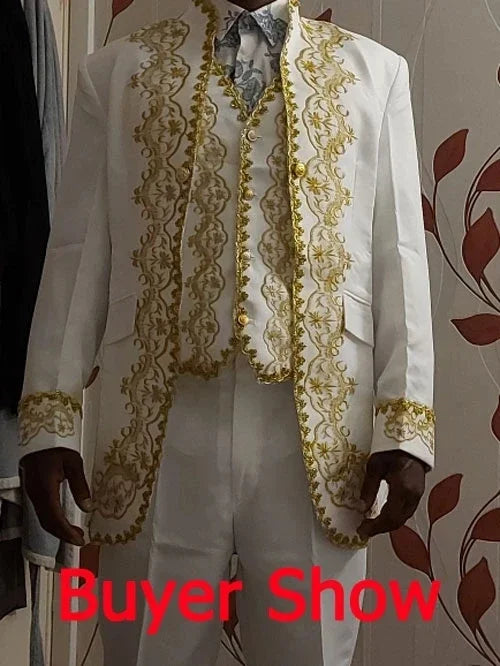 Black White Men's Suits