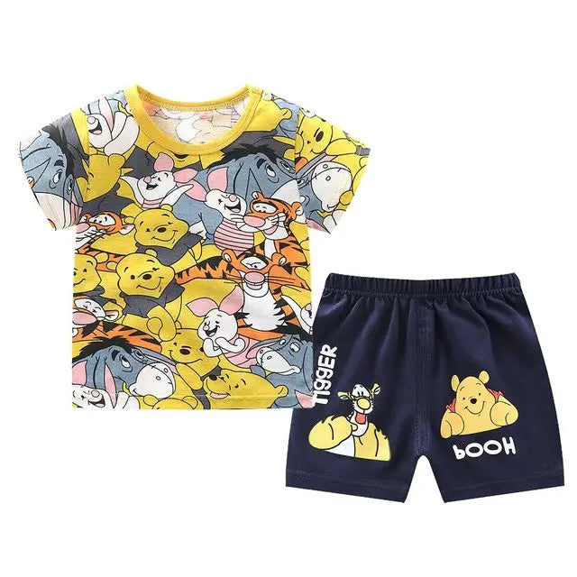 T-shirt Shorts Children's Short Sleeve Set