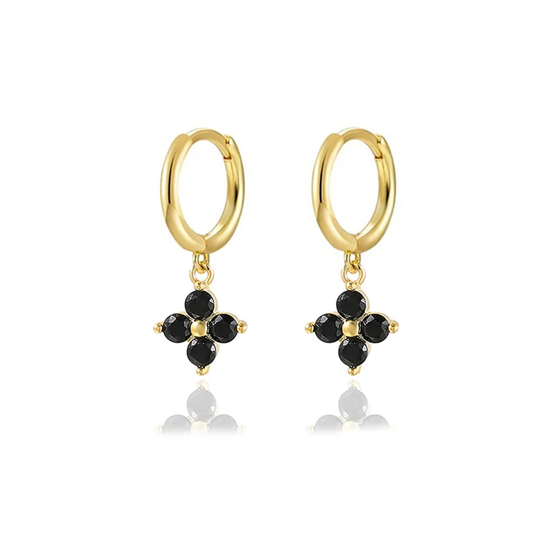 Gold Color Long Chain Dangle Earrings For Women