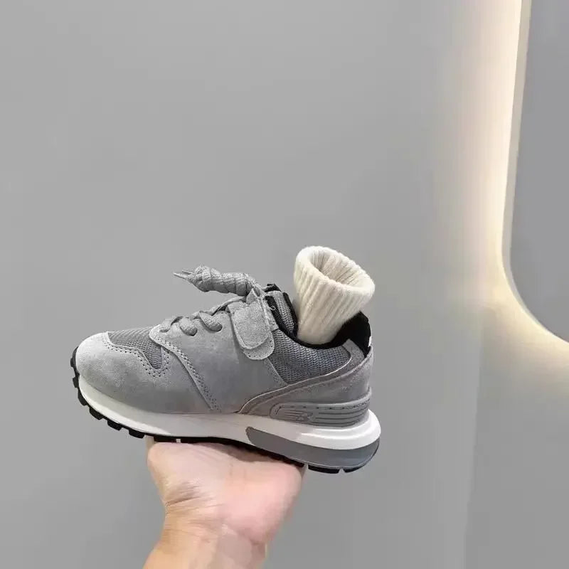 Children's Fashion Soft Sole Casual Sneakers Boys Girls Trend Running Shoes Kids Shoes Children Outdoor Sport Shoes