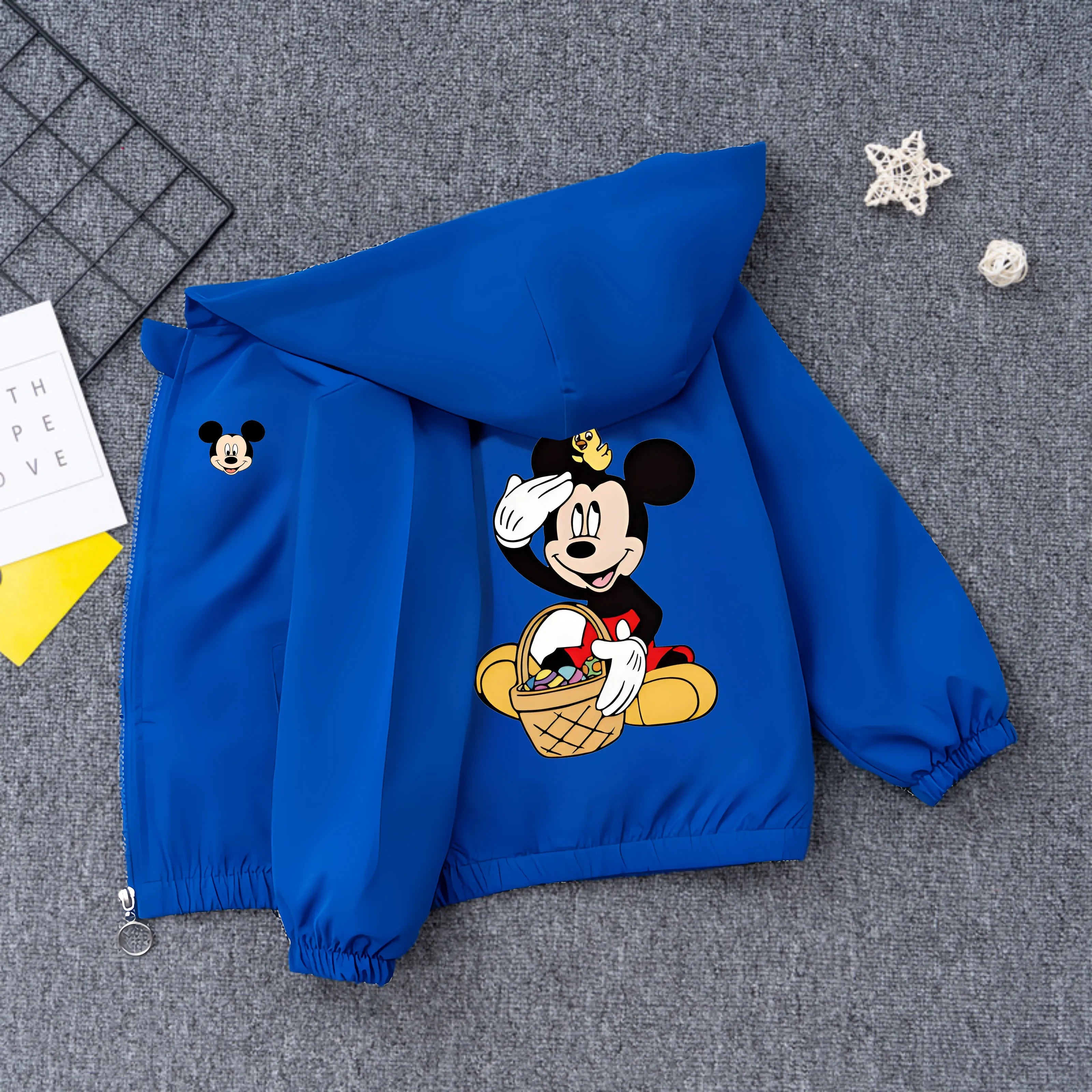 Minnie Mickey Mouse Kids Windbreaker Jacket