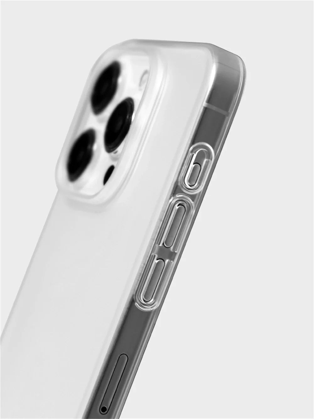 0.7 MM Ultra Thin Sand Blasting Frosted Matte Hard PC Case For iPhone 17 16 Pro Max 15 14 Plus 13 12 Simple Transparent HD Cover