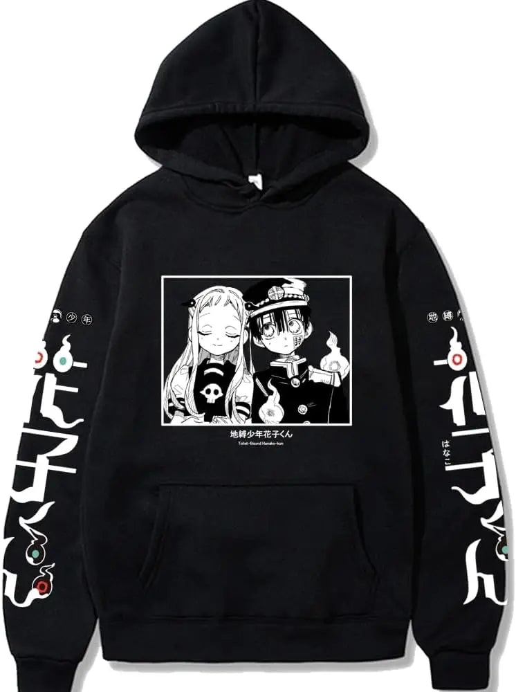 2024 New Toilet Bound Hanako Kun Hoodie Mens Women Kyojuro Rengoku Hooded Sweatshirts Oversize Harajuku Streetwear Clothing