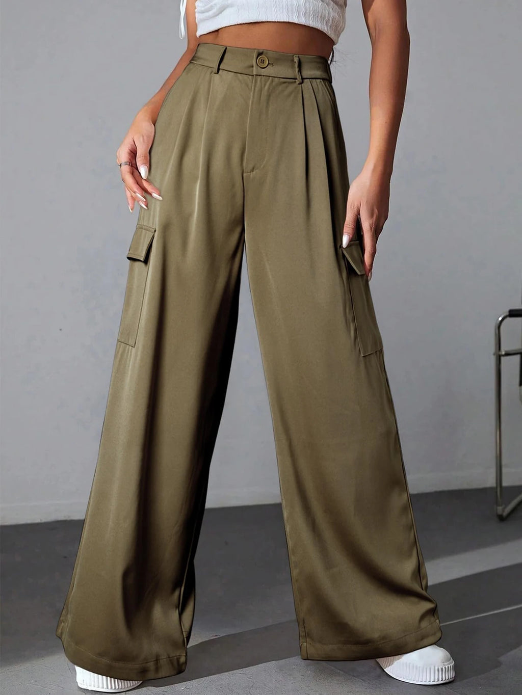 Casual High Waisted Pants for Women