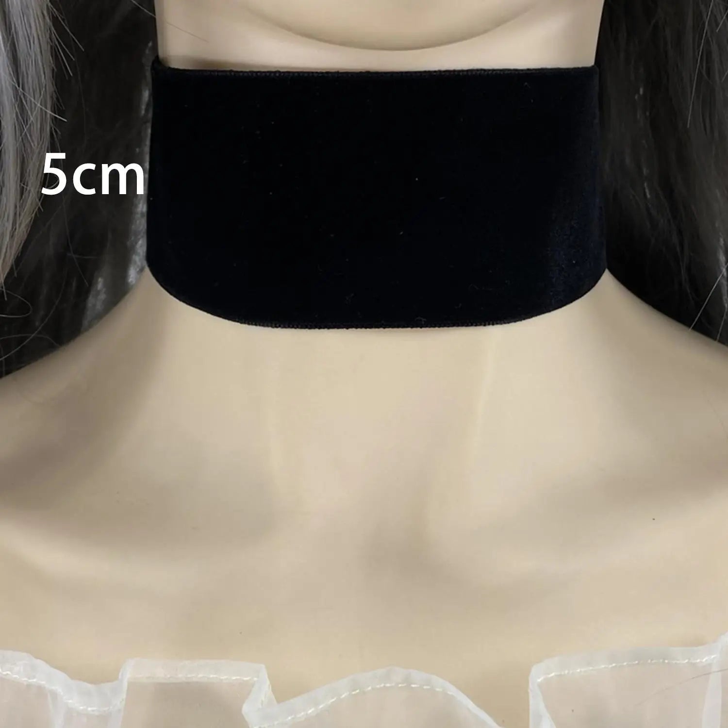 Gothic Style Black Velvet Choker Necklaces Rope Women