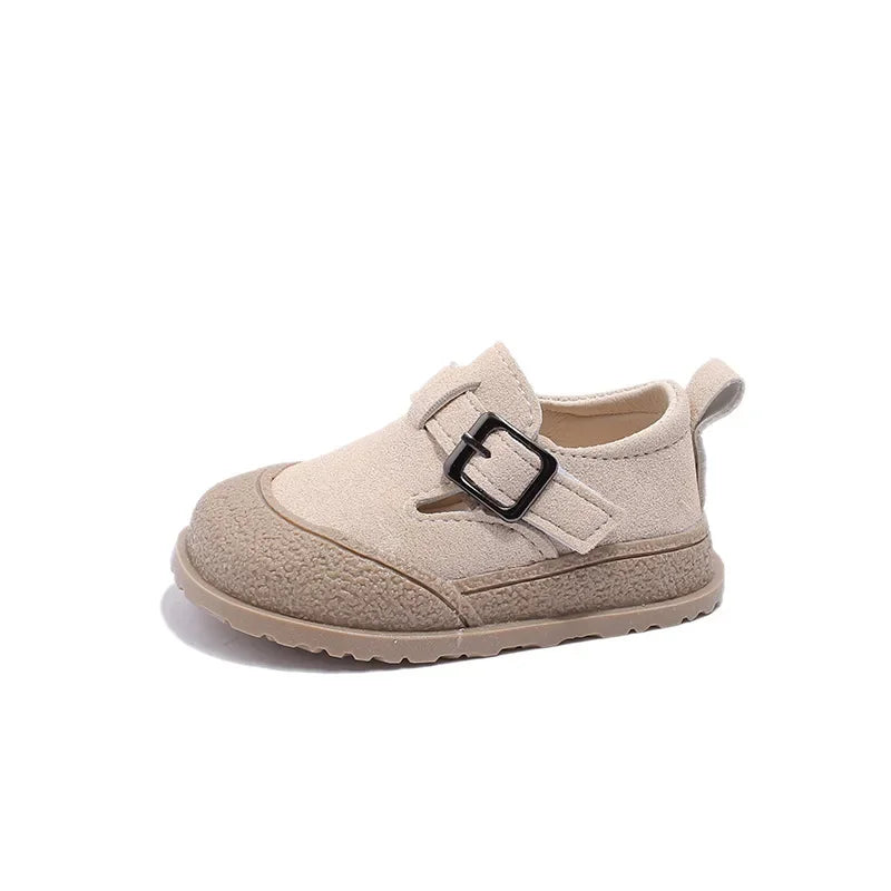 1-3 Years Little Kids Shoes Spring Autumn Children Casual Shoes For Girl Fashion Design T-strap Buckle Toddler Girls Shoes