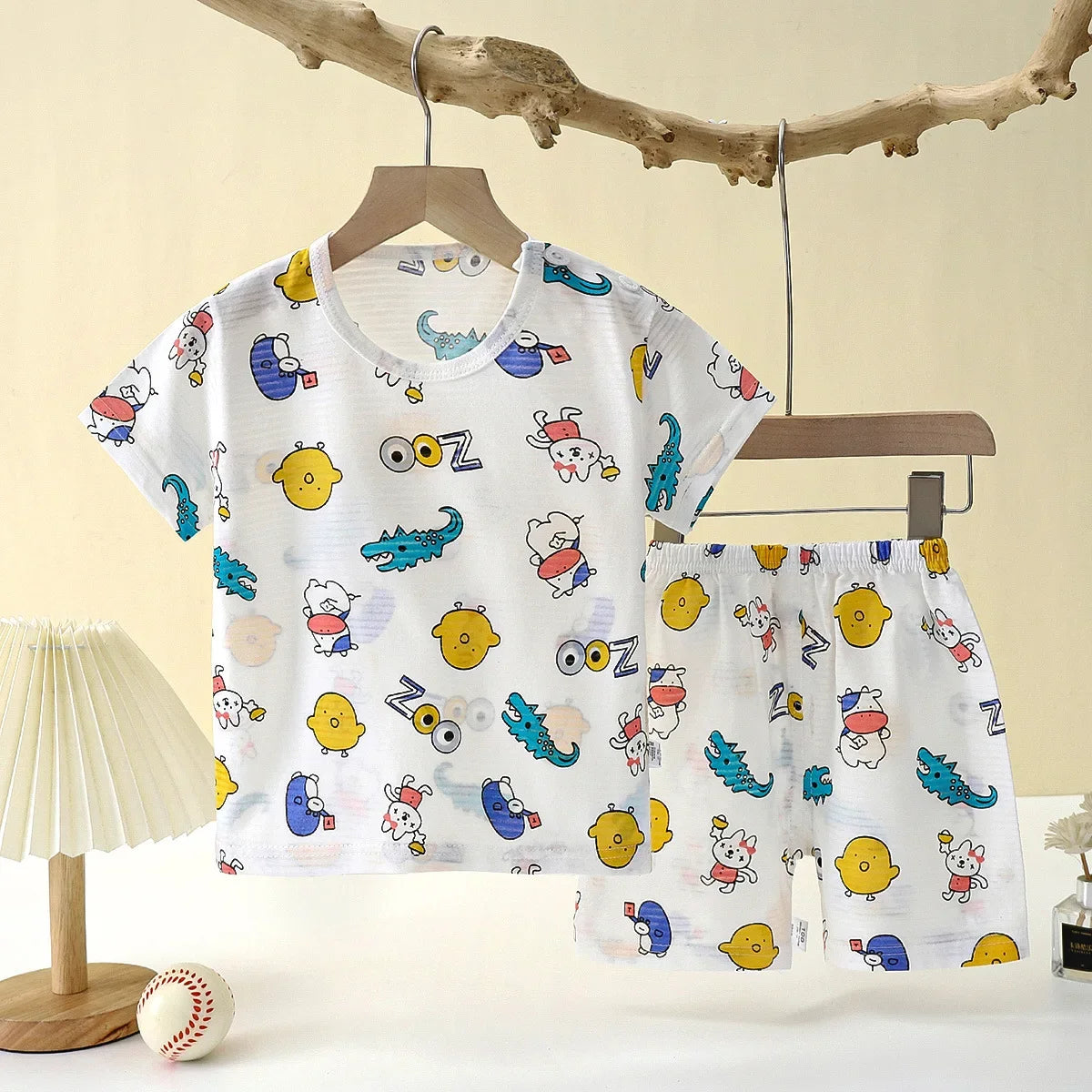 Children's Clothing Short Sleeve Suit