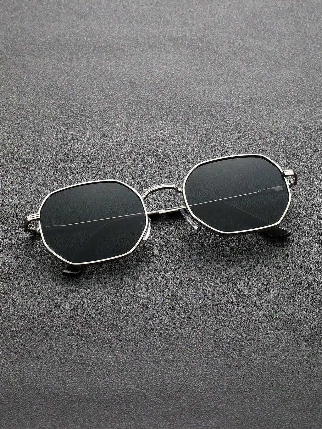 1/2 PCS Unisex Geometric Metal Frame Temperament Fashion Glasses For Outdoor Travel Driving Daily Life Accessories