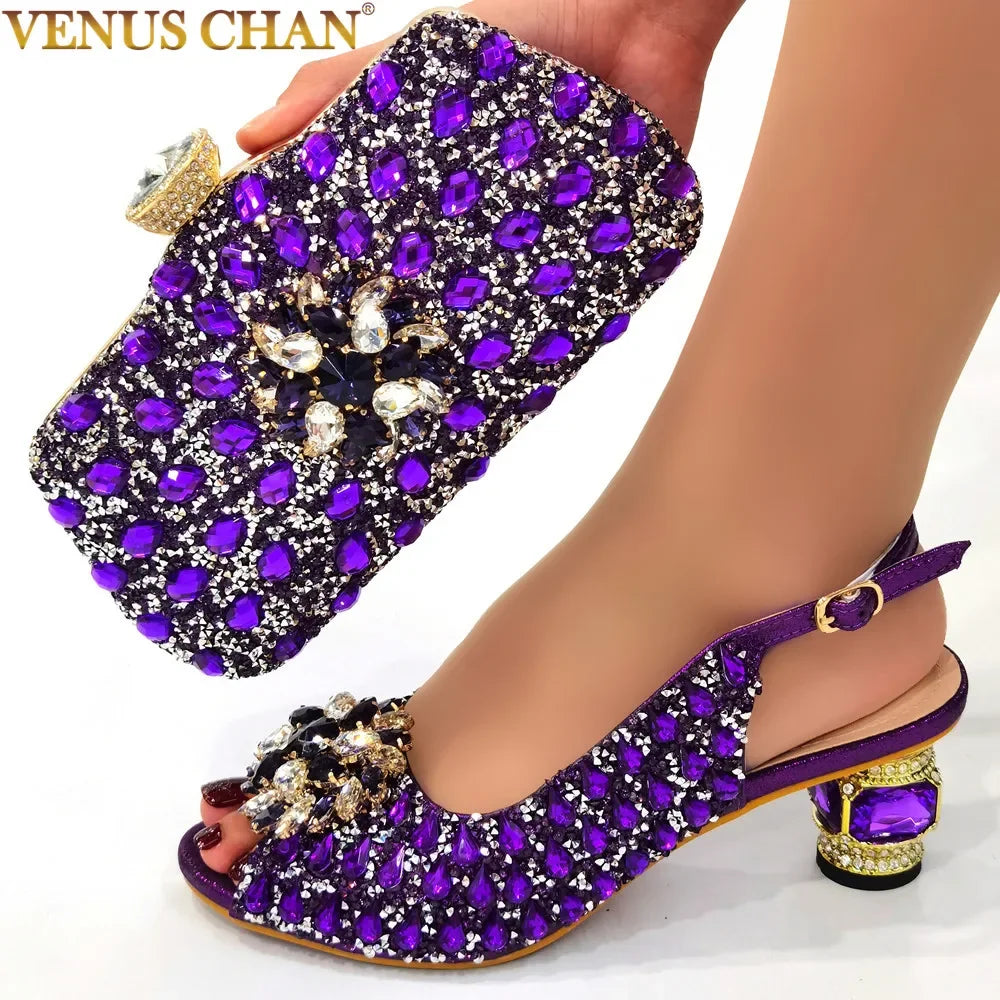 Women's Shoes and Bags Party  African Fashion Shoes and Bags