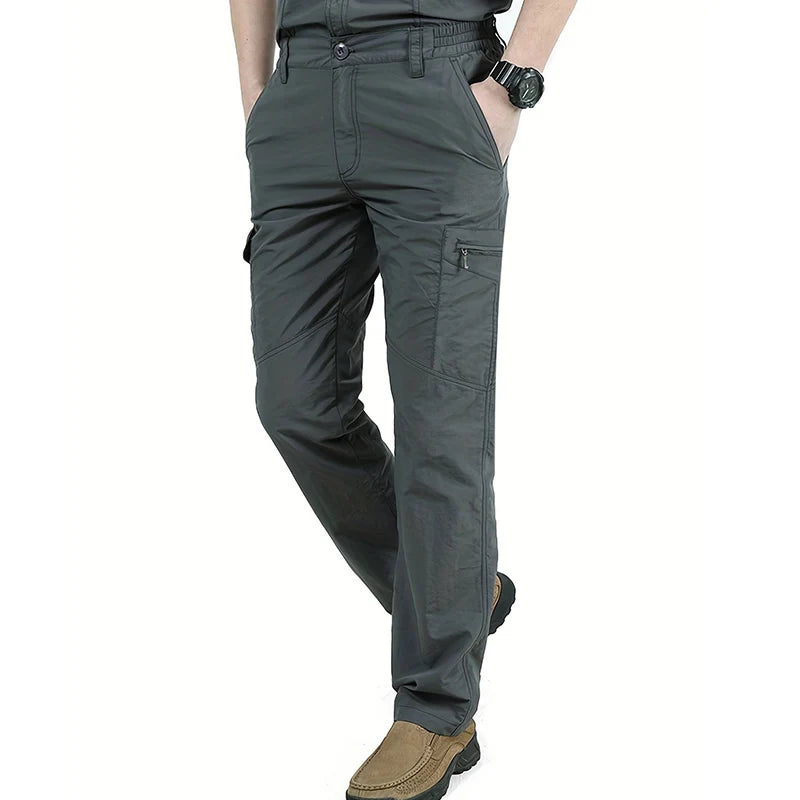Casual Men Multiple Pockets Cargo Pants