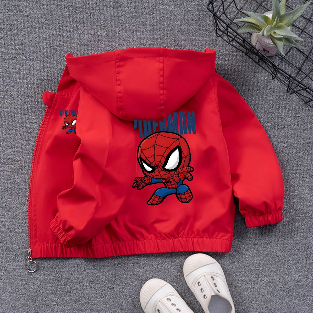 Spiderman Boys Hooded Jacket