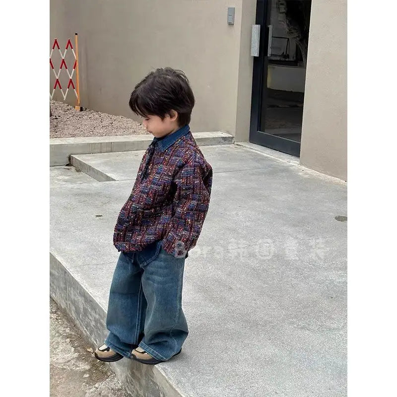 Boys Girls Fashion Casual Coat