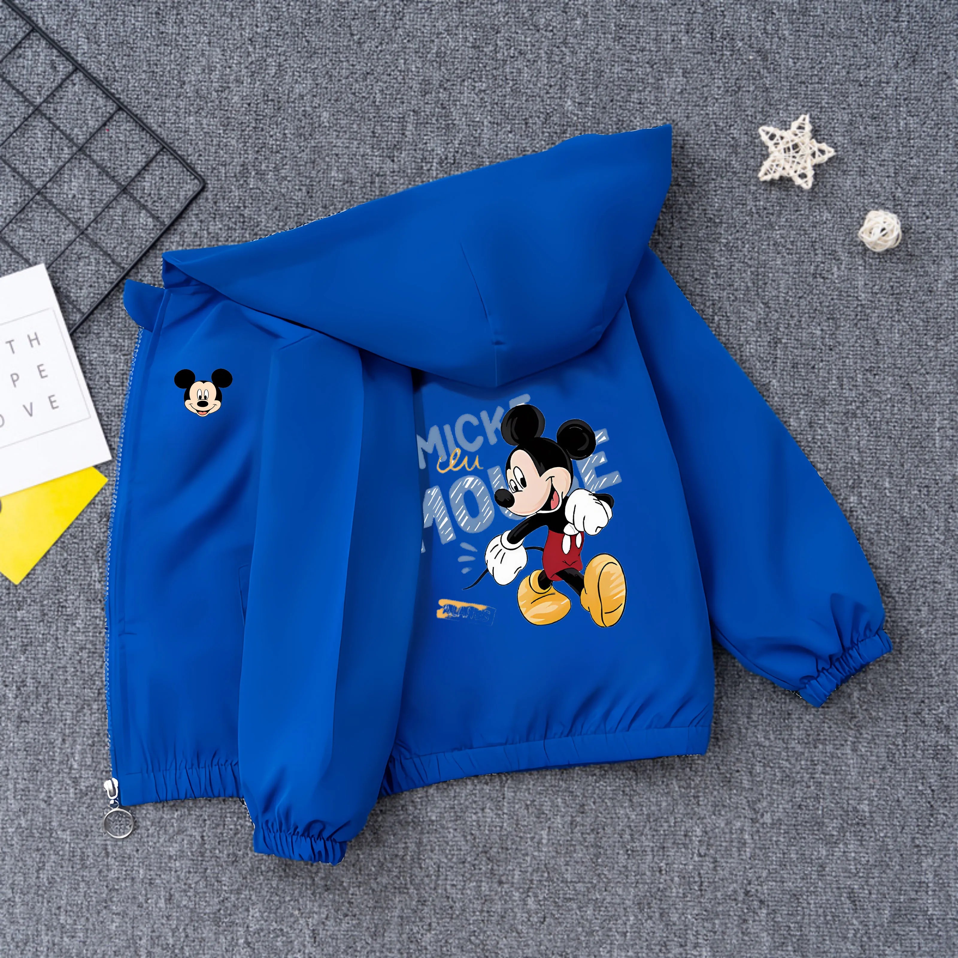 Minnie Mickey Mouse Kids Windbreaker Jacket