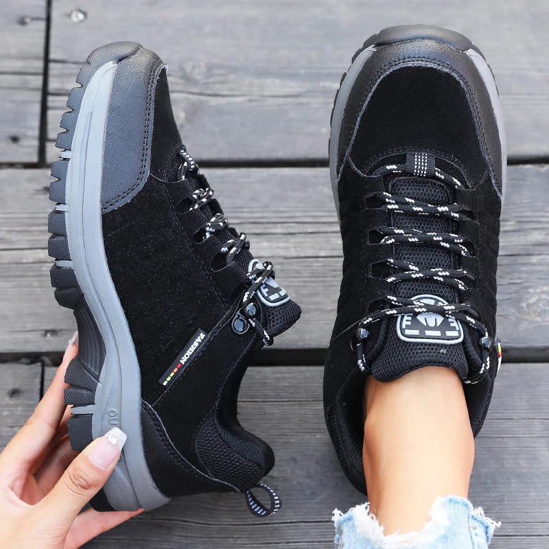 Hiking Shoe Outdoor Retro SuedeTactical Platform Camping Shoes