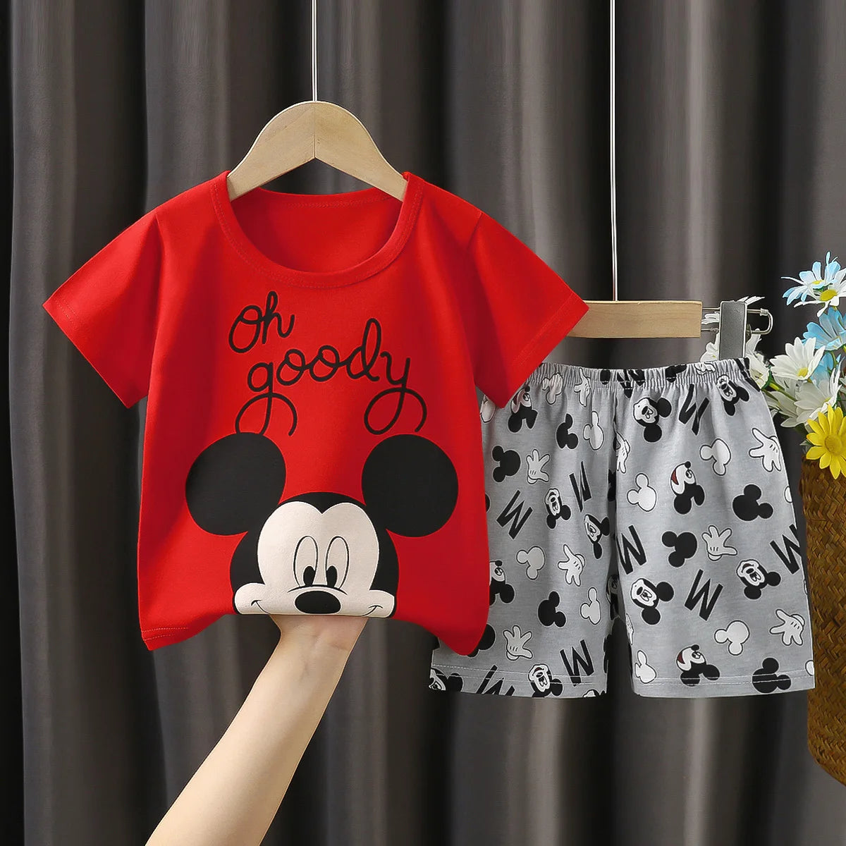 2pc/set Mickey Baby Clothes