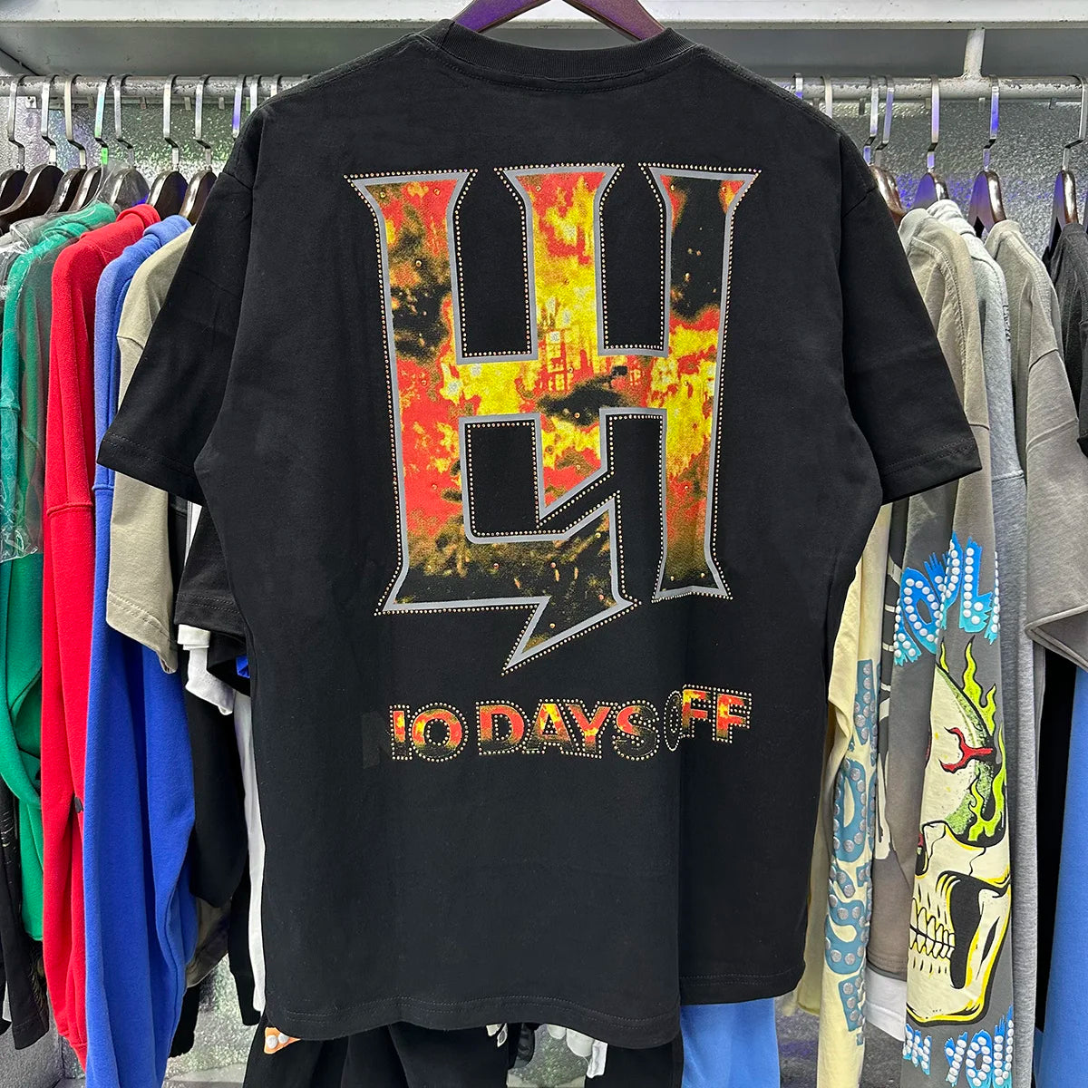 Masked Angel Shooting Arrows Diamond Cotton Short Sleeve Tshirts for Men and Women Crew Neck Loose Summer T-shirt Oversized Tees