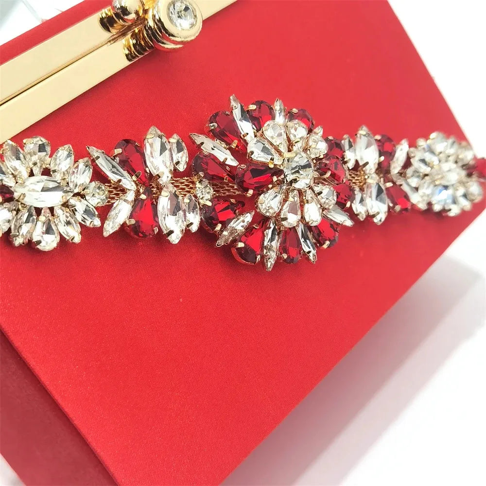 Women Party Shoes Matching Bag Set For Luxury Wedding Party