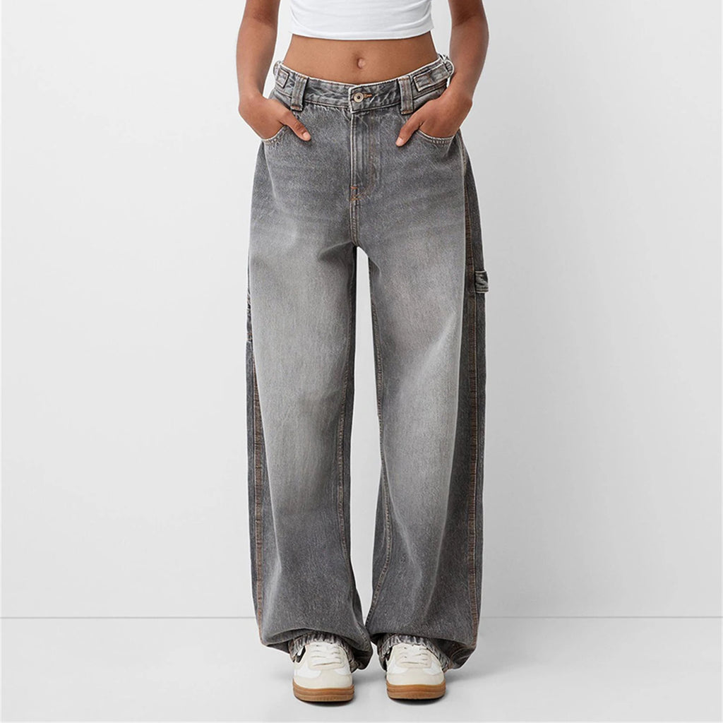 Women's High Waisted Baggy Jeans