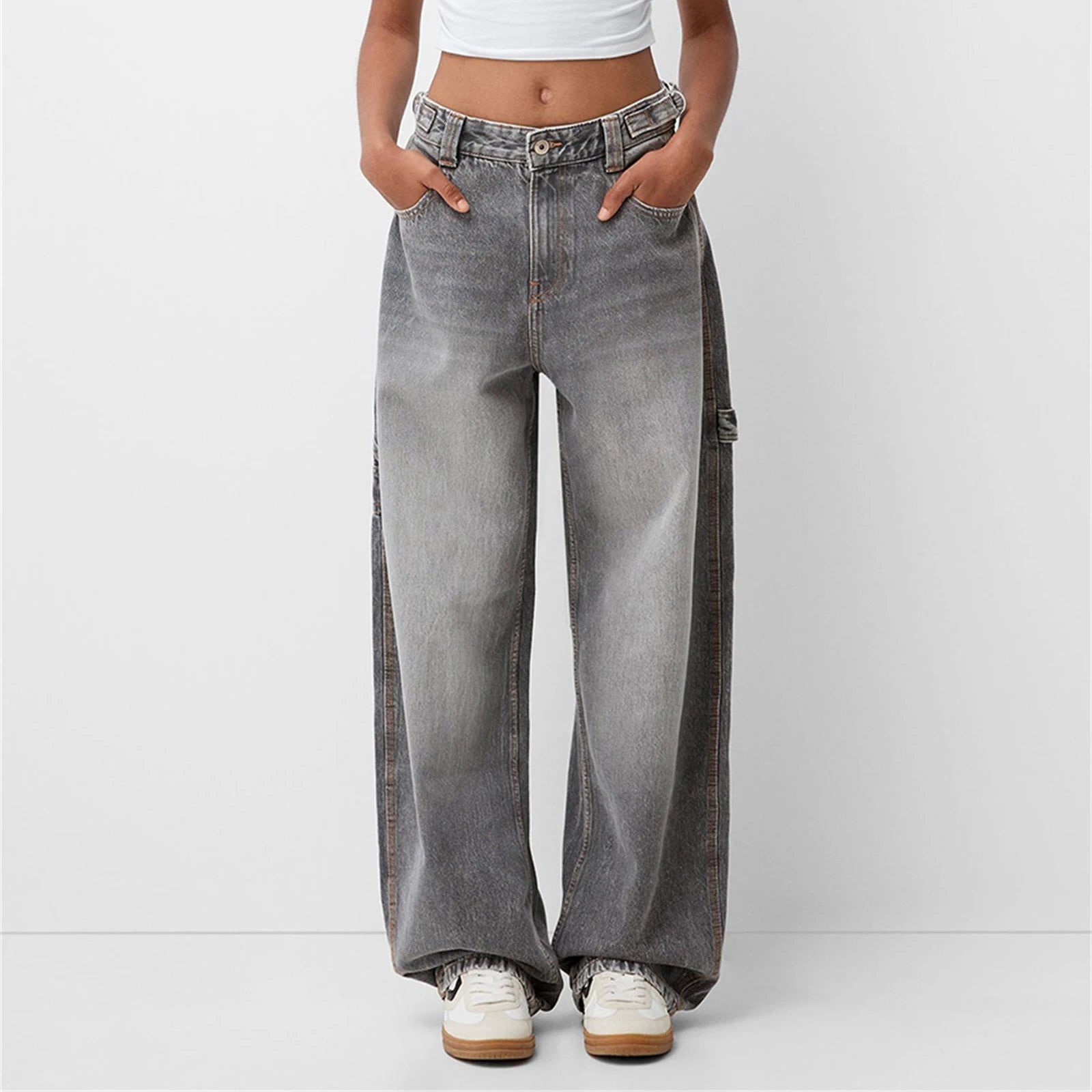 Women's High Waisted Baggy Jeans