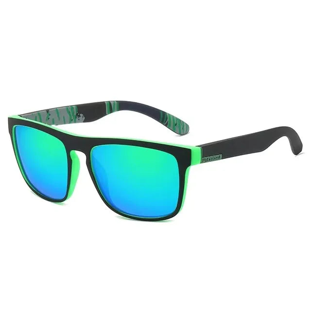 1-4 Paires de Lunettes de Soleil de Sport Polarisées Carrées Classiques pour Homme Monture Légère en PC Anti-UV400 pour Conduite Pêche Cyclisme Unisexe Durabilité