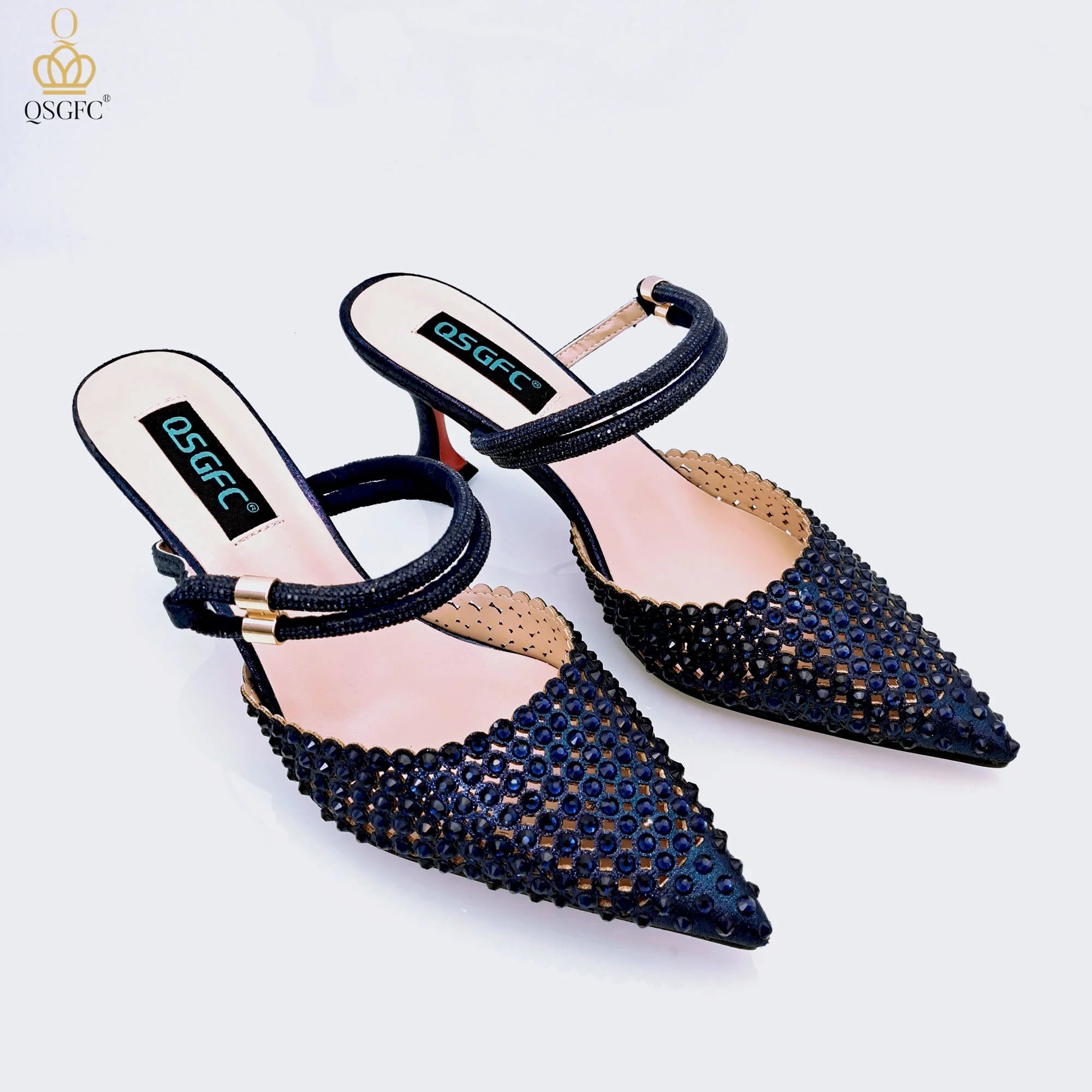 Shoes And Shoulder Bags High-Heeled Shoes And matching Envelope Bag