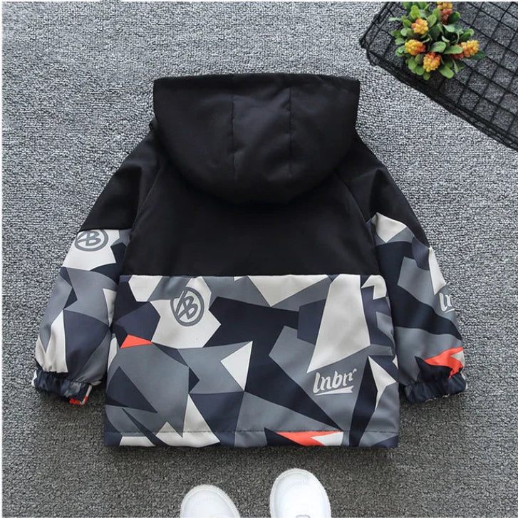 Children Camouflage Windbreaker Jacket
