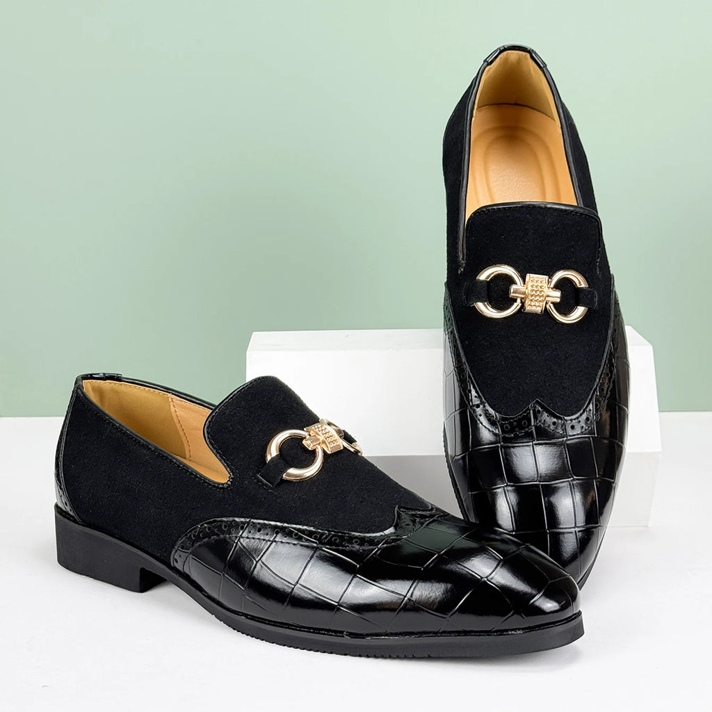 Men's Formal Leather Shoes – Classic Office & Wedding Dress Footwear EU 40–48
