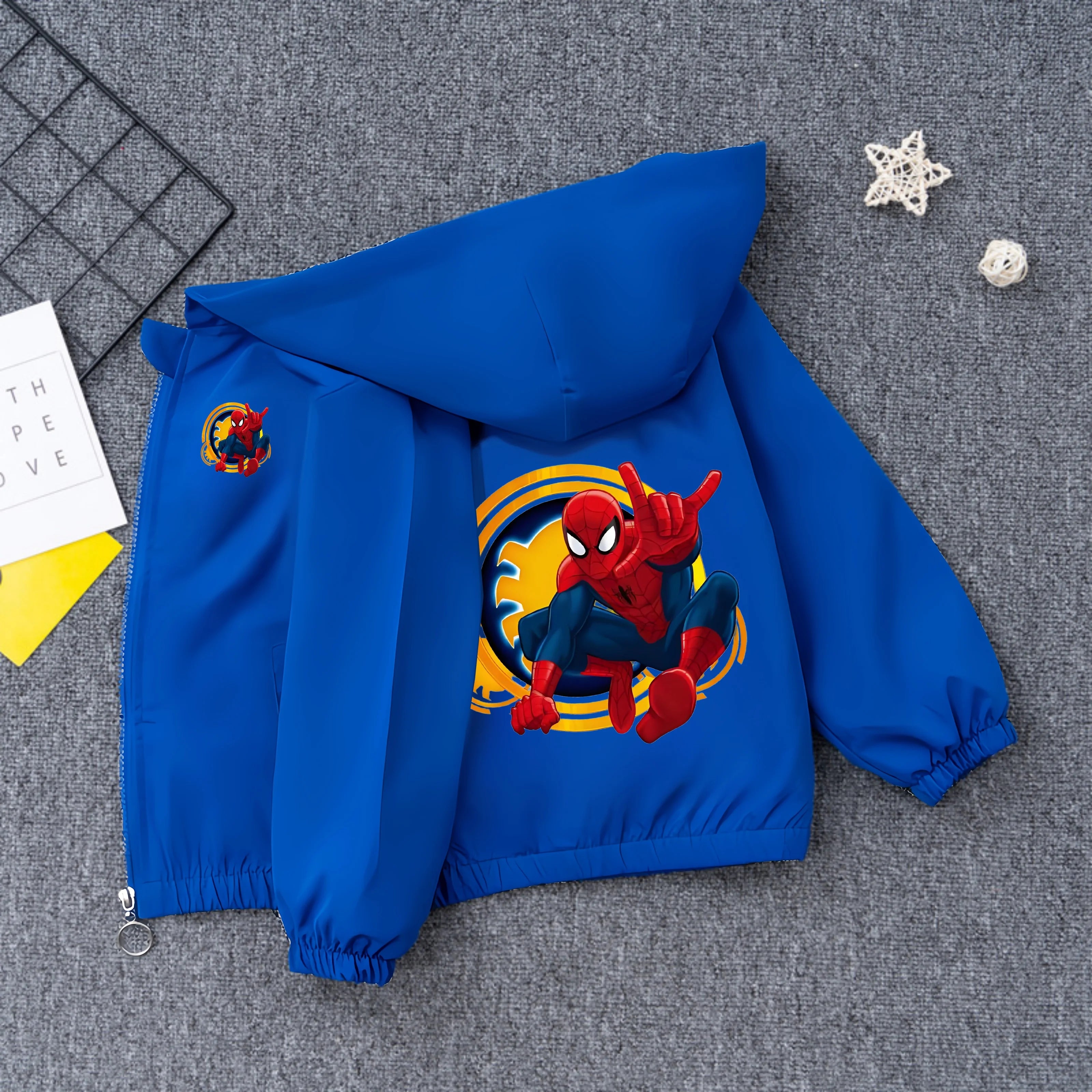 Spiderman Boys Hooded Jacket