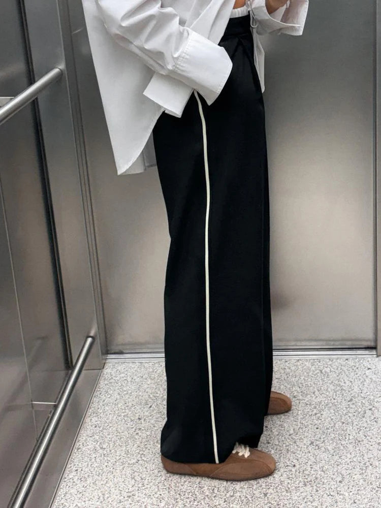 Women's Double Waist Casual Pants