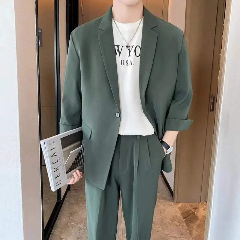 Lightweight Loose-fit Men's Suit