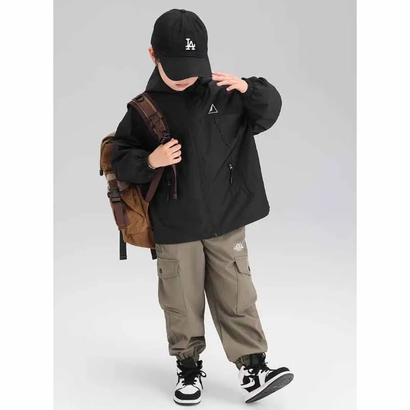 Boys Rushing Waterproof Jacket