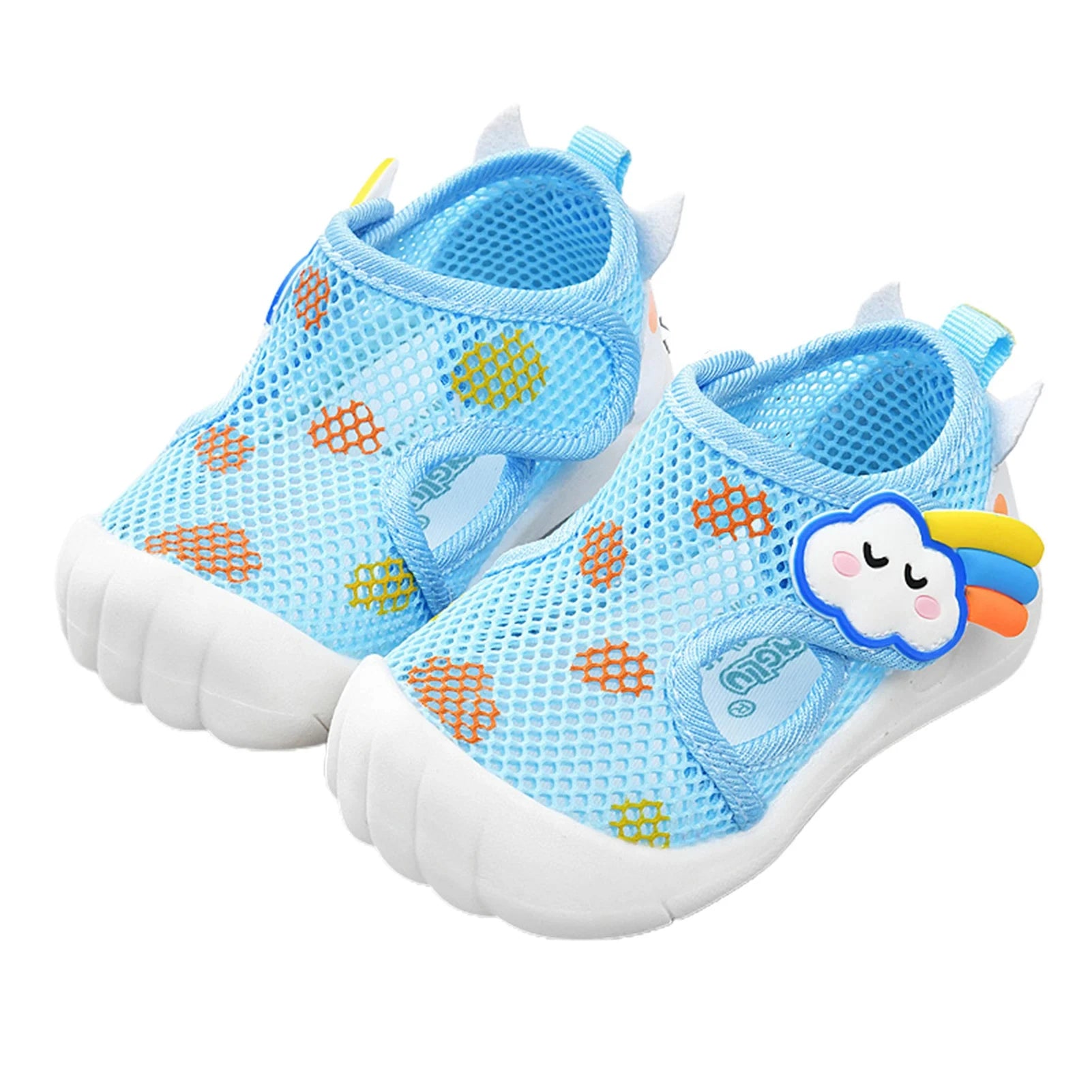 2024 Summer Baby Mesh Sandals Outdoor Walking Shoes Breathable Non-slip Soft Sole Walking Shoes for Kids Boys Girls Baby 1-3year