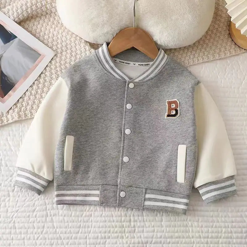 Boys Girls Baseball Coat