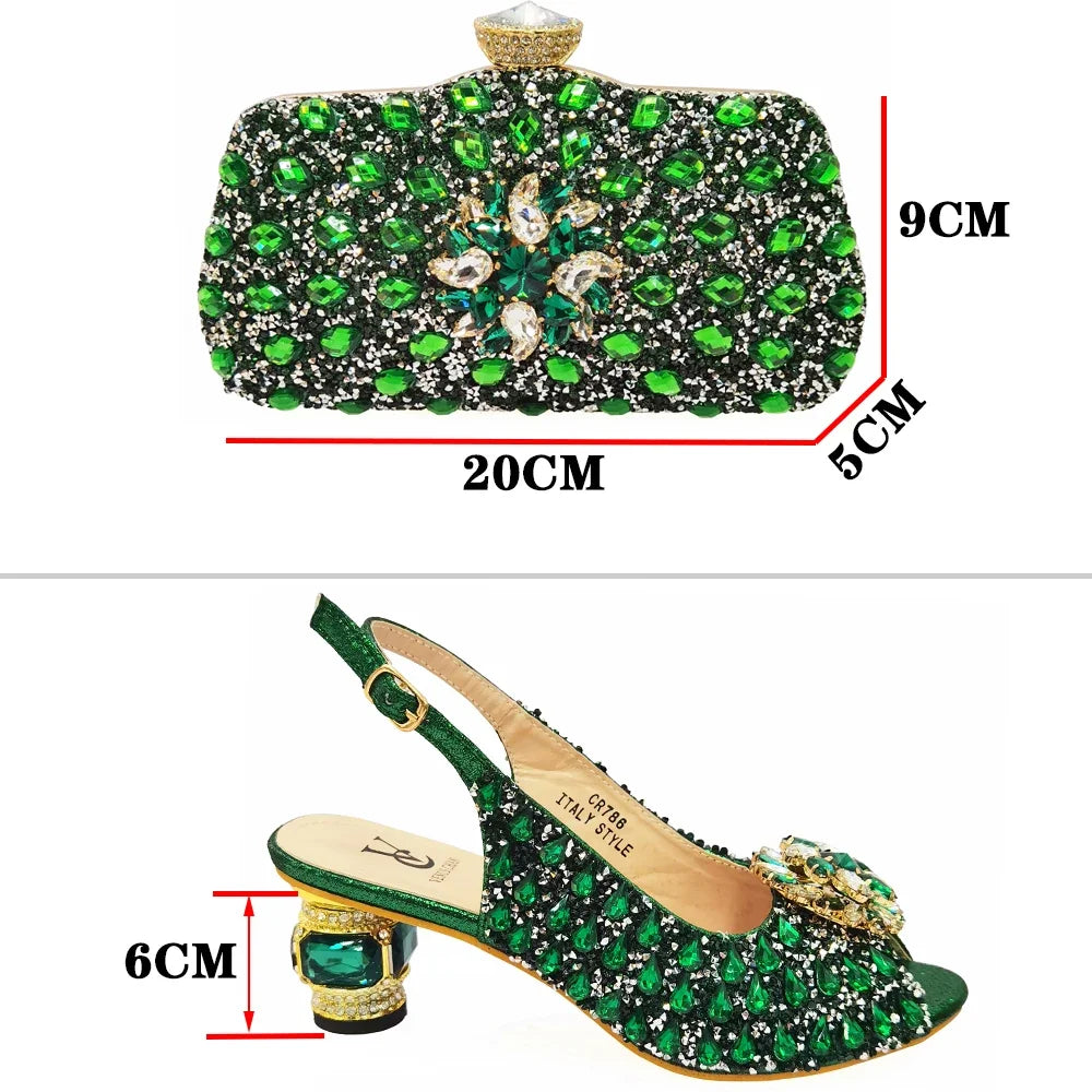 Women's Shoes and Bags Party  African Fashion Shoes and Bags