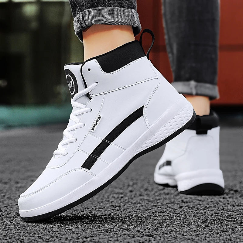 Men's Shoes Waterproof Walking Fashion Sneakers