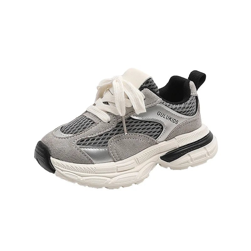 2025 Autumn New Children Casual Shoes for Girls Boys Fashion Korean Style Soft Bottom Anti-slippery Versatile School Sneakers