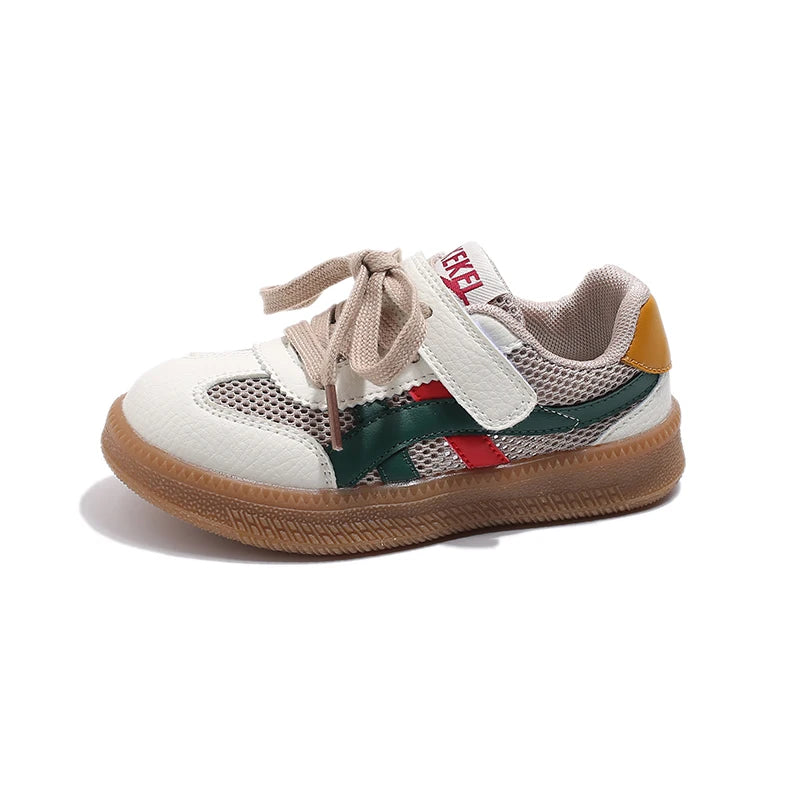 Children's Sneakers Boys Girls Soft Sole Non-slip Casual Student Running Shoes Baby Kids School Sports Shoes Warm Cotton Shoes