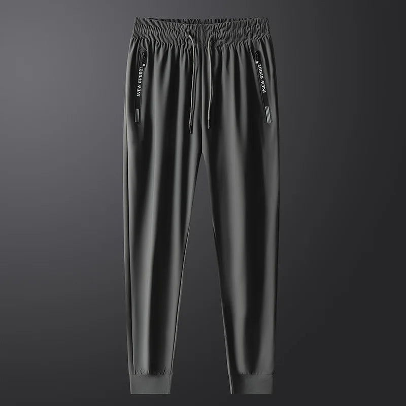 Running Pants Zipper Quick Dry Sweatpants