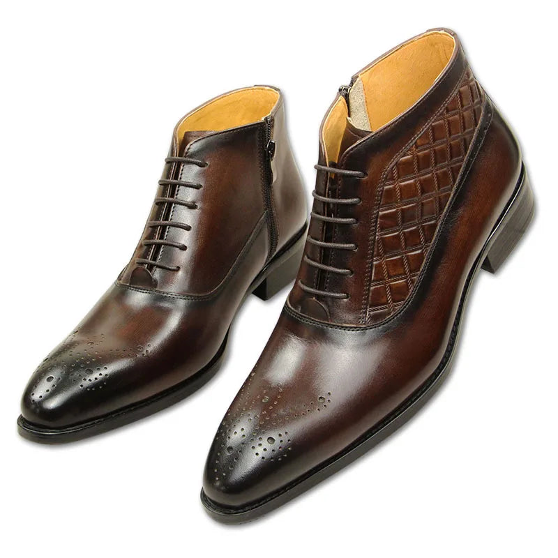 Premium Men's Leather Boots