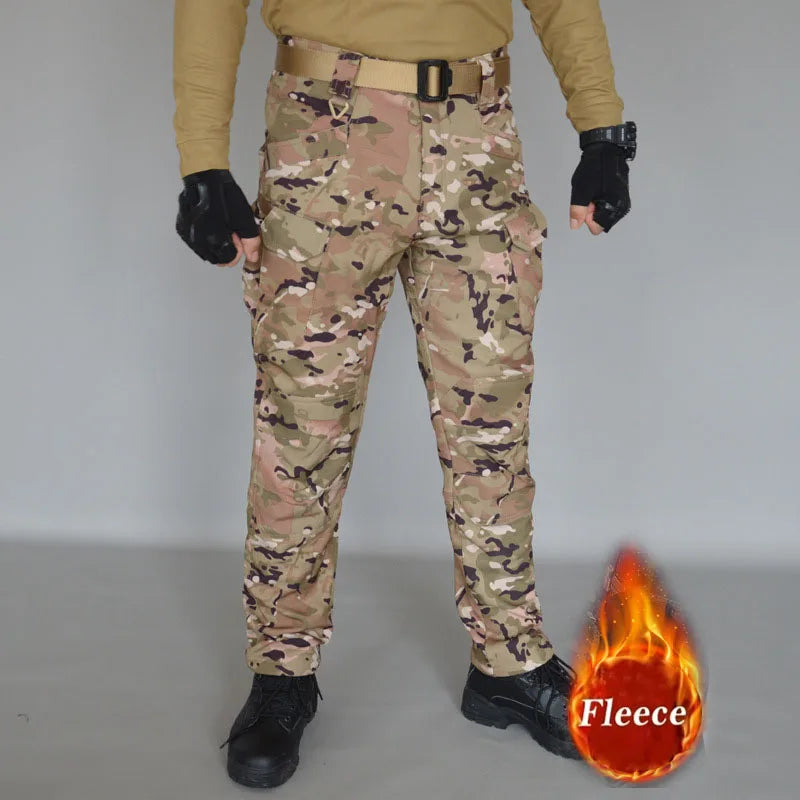 Men Waterproof Climbing Cargo Pants