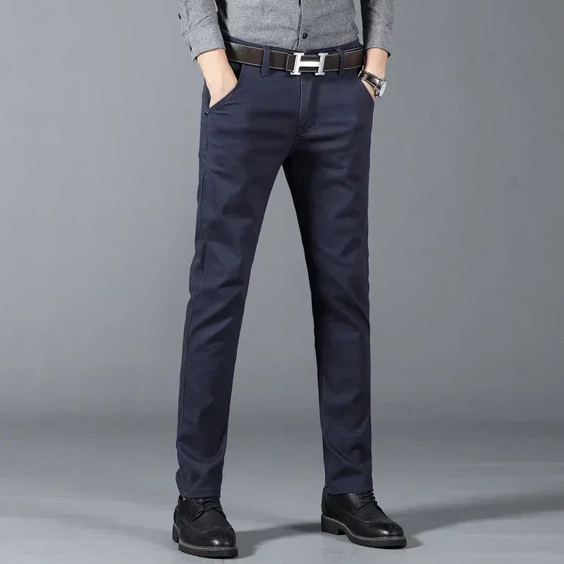 Soft Stretch Cotton 6 Color Office Casual Pants