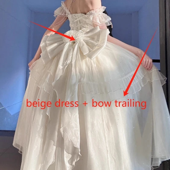 Original Design Women's Sweet Flower Wedding Dress