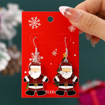 Fashion Soldier King Pendant Earrings for Women
